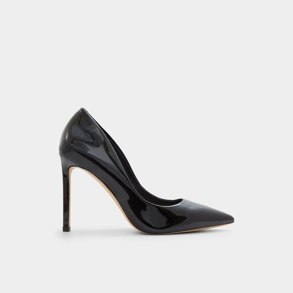 Aldo Shoes - ALDO Stessy 2.0 Pump Stiletto heel in Black Patent Leather sz 7